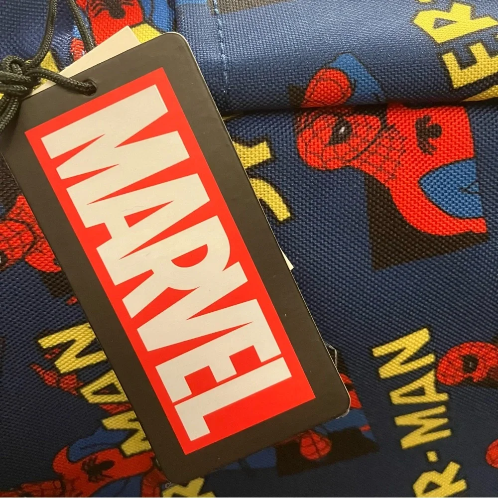 Loungefly Marvel Spider-Man all over Print Nylon Backpack - NEW